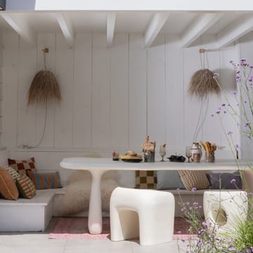 Pall Nivo 52 cm Utomhus - Natur - Utemöbler & utemiljö - Övrigt utemöbler - Moduler utesoffa - Fotpall & pall utomhus