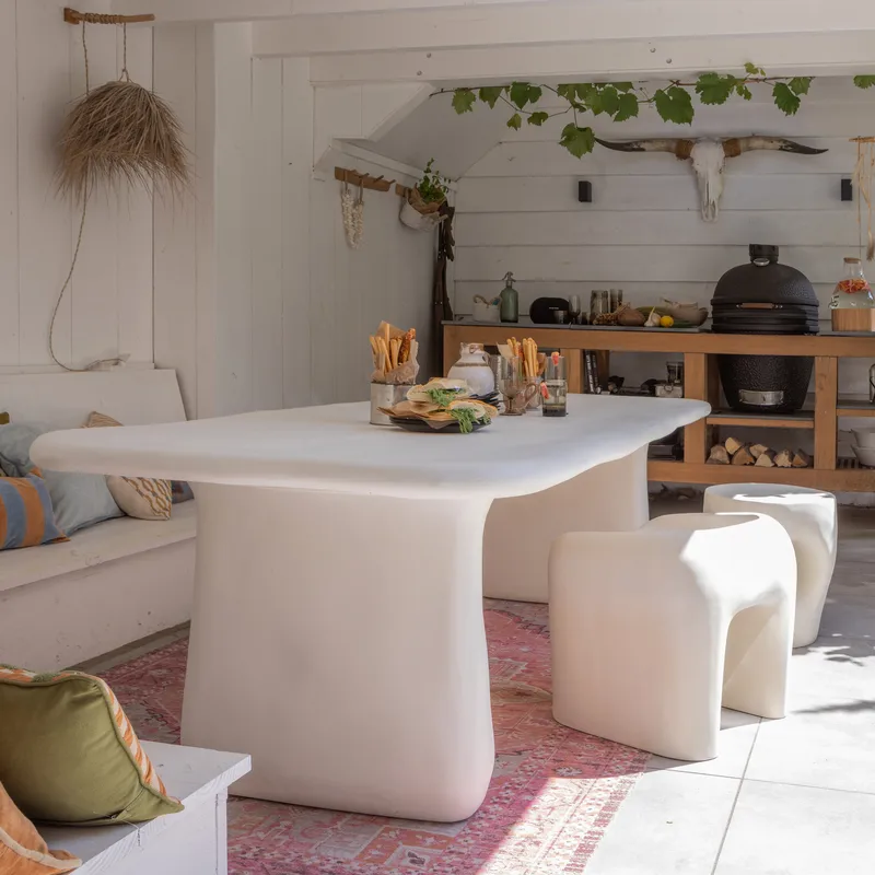 Pall Nivo 52 cm Utomhus - Natur - Utemöbler & utemiljö - Övrigt utemöbler - Moduler utesoffa - Fotpall & pall utomhus