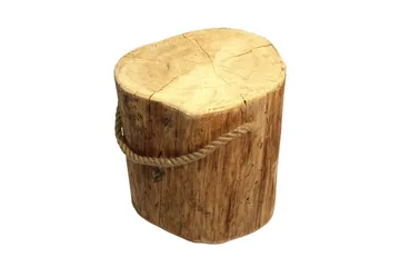 Stubbe EcoFurn Pölkky 45 cm Ø36-45 cm - Natur - Utemöbler & utemiljö - Övrigt utemöbler - Moduler utesoffa - Fotpall & pall utomhus