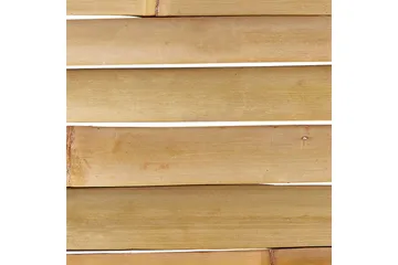 Trädgårdsfotpall Cerreto Vit/ljust trä - Vit/ljust trä - Utemöbler & utemiljö - Övrigt utemöbler - Moduler utesoffa