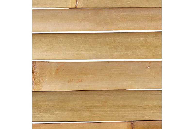 Trädgårdsfotpall Cerreto Vit/ljust trä - Vit/ljust trä - Utemöbler & utemiljö - Övrigt utemöbler - Moduler utesoffa