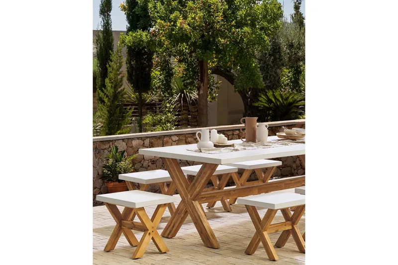 Trädgårdsstol Olbia - Utemöbler & utemiljö - Övrigt utemöbler - Moduler utesoffa - Fotpall & pall utomhus