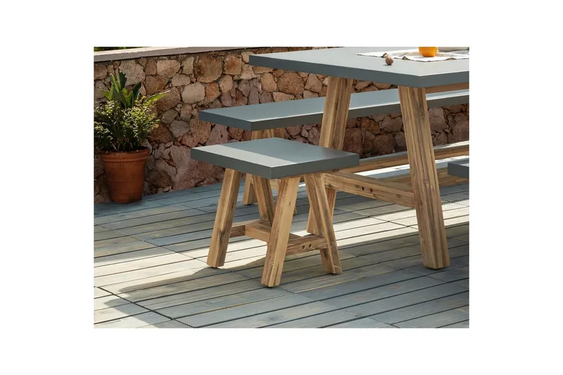 Trädgårdsstol Tonnare - Utemöbler & utemiljö - Övrigt utemöbler - Moduler utesoffa - Fotpall & pall utomhus