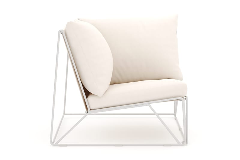 Usteryd hörnmodul utomhus - Beige/Beige - Utemöbler & utemiljö - Övrigt utemöbler - Moduler utesoffa