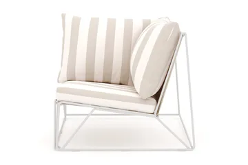 Usteryd hörnmodul utomhus - Beige/Striped - Utemöbler & utemiljö - Övrigt utemöbler - Moduler utesoffa