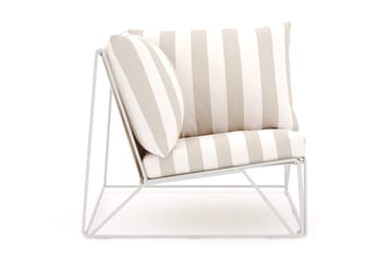 Usteryd hörnmodul utomhus - Beige/Striped - Utemöbler & utemiljö - Övrigt utemöbler - Moduler utesoffa