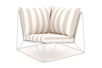 Usteryd hörnmodul utomhus - Beige/Striped - Utemöbler & utemiljö - Övrigt utemöbler - Moduler utesoffa