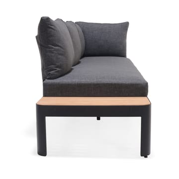 Utomhus modulsoffa Portals 3-sits - svart - Utemöbler & utemiljö - Loungemöbler - Loungesoffor