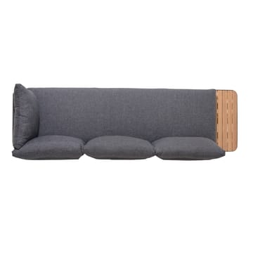 Utomhus modulsoffa Portals 3-sits - svart - Utemöbler & utemiljö - Loungemöbler - Loungesoffor