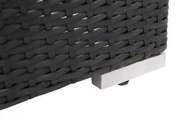 Wisconsin Premium Mittmodul utomhus i konstrotting - Svart - Utemöbler & utemiljö - Övrigt utemöbler - Moduler utesoffa - Mittmodul utesoffa