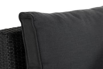 Wisconsin Premium Hörnmodul utomhus i konstrotting - Svart - Utemöbler & utemiljö - Övrigt utemöbler - Moduler utesoffa