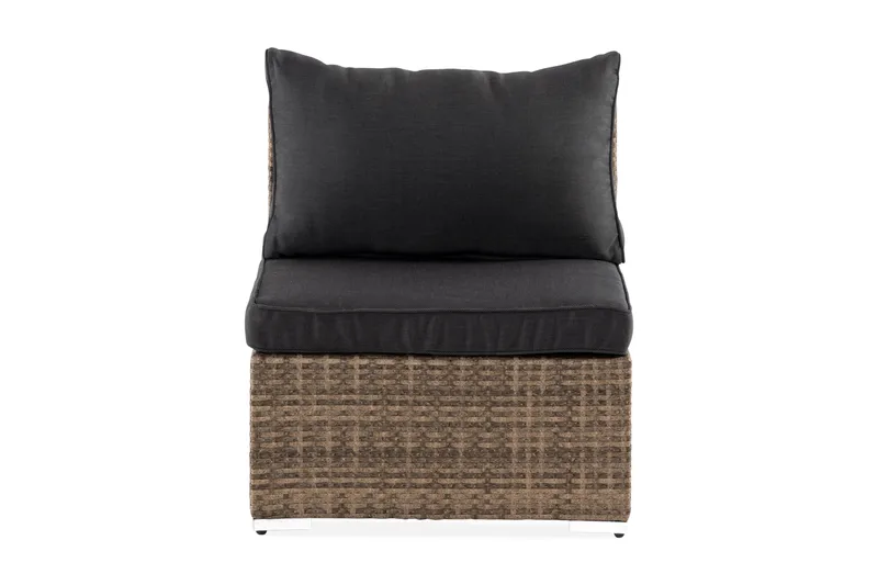 Wisconsin Premium Mittmodul utomhus i konstrotting - Sand Beige - Utemöbler & utemiljö - Övrigt utemöbler - Moduler utesoffa - Mittmodul utesoffa