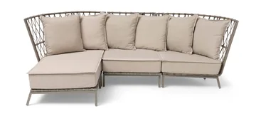 Hillerstorp Jet Set Divan - Beige - Utemöbler & utemiljö - Övrigt utemöbler - Moduler utesoffa