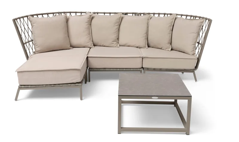 Hillerstorp Jet Set Divan - Beige - Utemöbler & utemiljö - Övrigt utemöbler - Moduler utesoffa