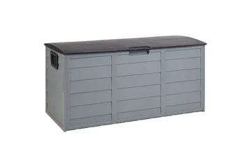 Låda Locarno Beige/grå - Beige/grå - Utemöbler & utemiljö - Utomhusförvaring - Dynförvaring - Dynbox & dynlåda