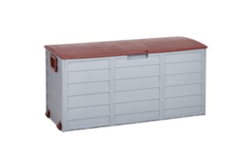 Låda Locarno Grå/brun - Grå/brun - Utemöbler & utemiljö - Utomhusförvaring - Dynförvaring - Dynbox & dynlåda
