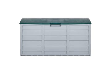 Låda Locarno Grå/grön - Grå/grön - Utemöbler & utemiljö - Utomhusförvaring - Dynförvaring - Dynbox & dynlåda