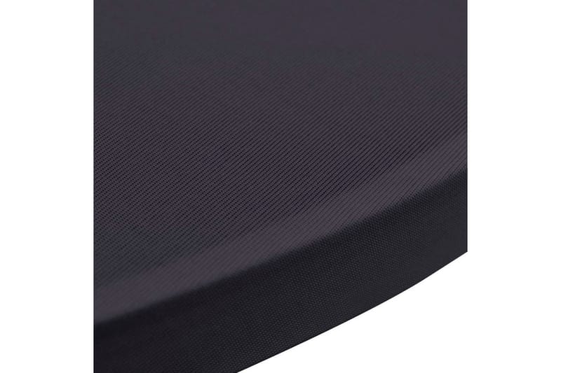 Elastiskt bordsöverdrag 2 st 60 cm antracit - Grå - Överdrag utemöbler