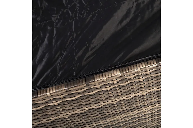 Kuddbox WICKER 140x80x65cm - Mörkbrun - Utemöbler & utemiljö - Utomhusförvaring - Dynförvaring - Dynbox & dynlåda