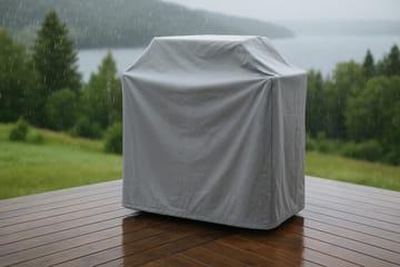 Klas Grillöverdrag 150x100x70 cm - Grå - Utemöbler & utemiljö - Övrigt utemöbler - Möbelskydd - Överdrag utemöbler