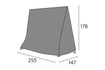 Hillerstorp Kungshult Möbelskydd Hammock Svart - Svart - Utemöbler & utemiljö - Övrigt utemöbler - Möbelskydd - Hammockskydd