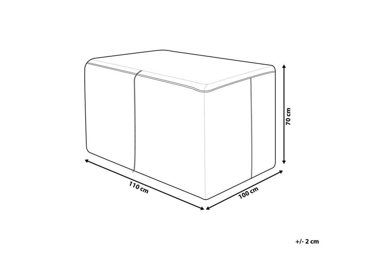 Möbelskydd Chuva 110x100x70 cm - 110x100x70 cm - Utemöbler & utemiljö - Övrigt utemöbler - Möbelskydd - Överdrag utemöbler