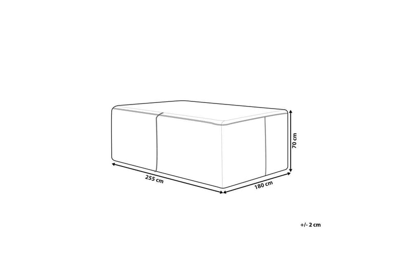 Möbelskydd Chuva - Svart, 255x180x70 cm - Utemöbler & utemiljö - Övrigt utemöbler - Möbelskydd - Överdrag utemöbler