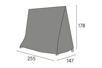 Möbelskydd Hammock Hillerstorp Kungshult Svart - Utemöbler & utemiljö - Övrigt utemöbler - Möbelskydd - Hammockskydd
