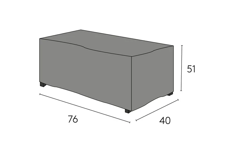 Möbelskydd Sidobord Hillerstorp Oxelunda Hög Svart