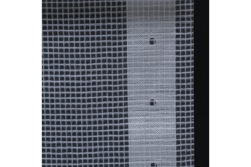 Leno presenning 2 st 260 g/m² 2x4 m vit - Vit - Presenning