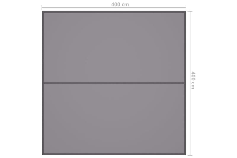 Tarp 4x4 m grå - Grå - Presenning