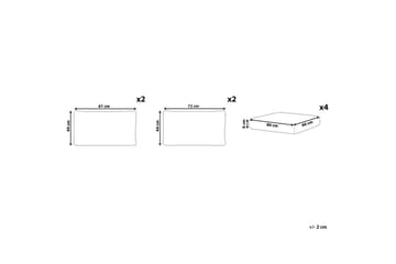 Kuddfodral Noto - Utemöbler & utemiljö - Övrigt utemöbler - Tillbehör utemöbler - Klädselpaket utemöbler