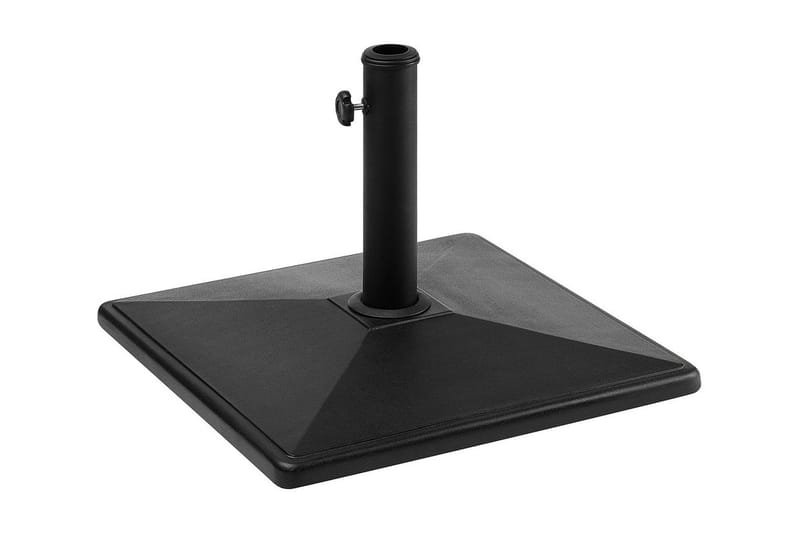 Concrete Parasollfot 50 cm, Svart