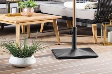 Concrete Parasollfot 50 cm - Svart - Utemöbler & utemiljö - Övrigt utemöbler - Tillbehör utemöbler - Parasollfot