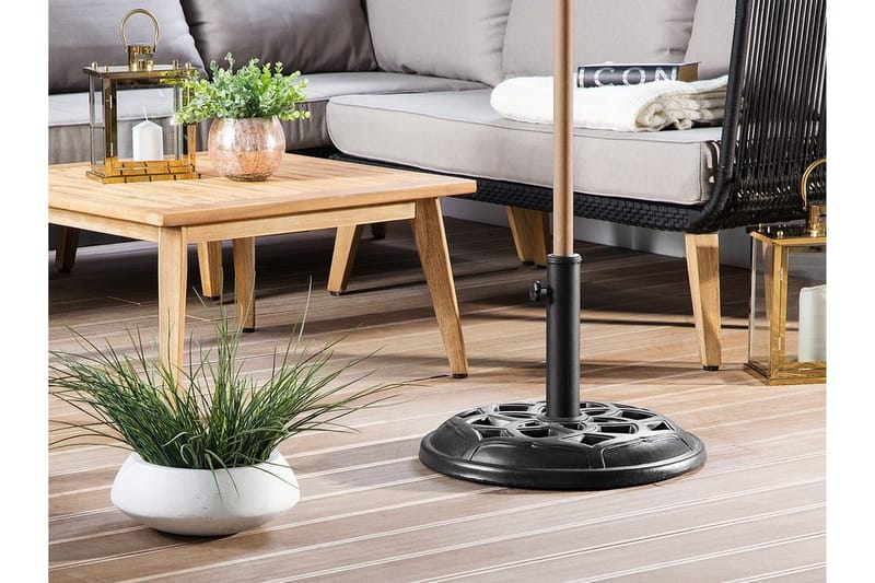 Concrete Parasollfot 50 cm - Svart - Utemöbler & utemiljö - Övrigt utemöbler - Tillbehör utemöbler - Parasollfot