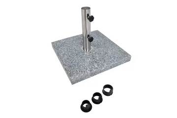 Parasollfot 45x45 cm/30 kg Granit - Utemöbler & utemiljö - Övrigt utemöbler - Tillbehör utemöbler - Parasollfot