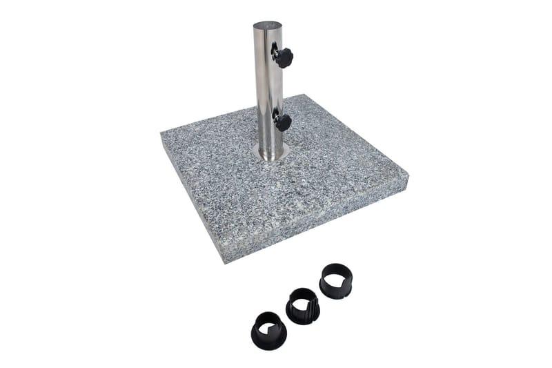 Parasollfot 45x45 cm/30 kg Granit - Utemöbler & utemiljö - Övrigt utemöbler - Tillbehör utemöbler - Parasollfot