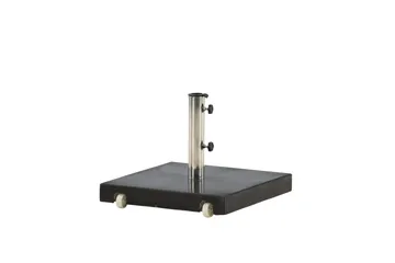 Stathera Parasollsten - Svart - Utemöbler & utemiljö - Övrigt utemöbler - Tillbehör utemöbler - Parasollfot