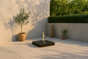 Stathera Parasollsten - Svart - Utemöbler & utemiljö - Övrigt utemöbler - Tillbehör utemöbler - Parasollfot