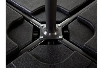 Sunny Parasollfotsvikt 52 cm 4 Delar - Svart - Utemöbler & utemiljö - Övrigt utemöbler - Tillbehör utemöbler - Parasollfot