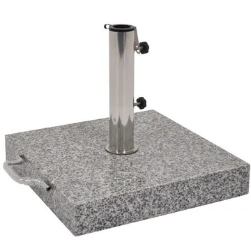Parasollfot utomhus granit 60 - Ljusgrå - Utemöbler & utemiljö - Övrigt utemöbler - Tillbehör utemöbler - Parasollfot