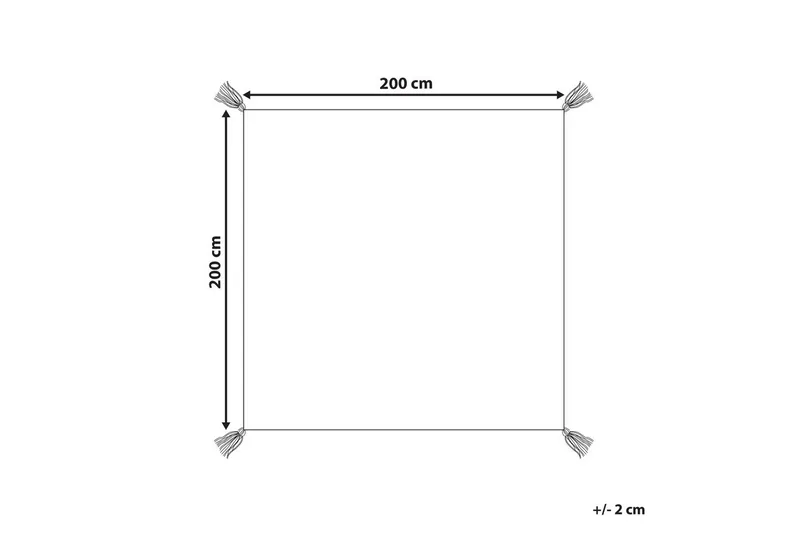 Picknickfilt Lashari Fyrkantig - Fyrkantig - Textil & mattor - Filt & pläd