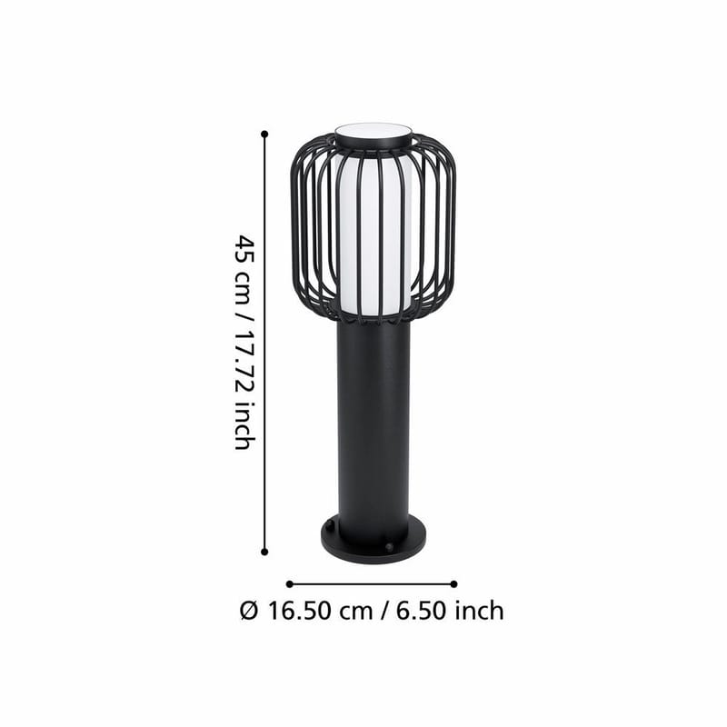 Pollare Ravello - 16,5 cm - Belysning - Utelampor & utomhusbelysning - Stolplykta & grindlykta