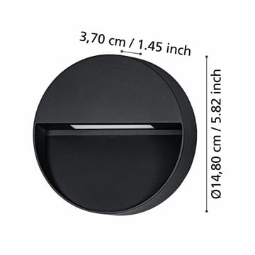 Vägglampa Utebelysning Maruggio - 15 cm - Belysning - Utelampor & utomhusbelysning - Fasadbelysning & vägglyktor