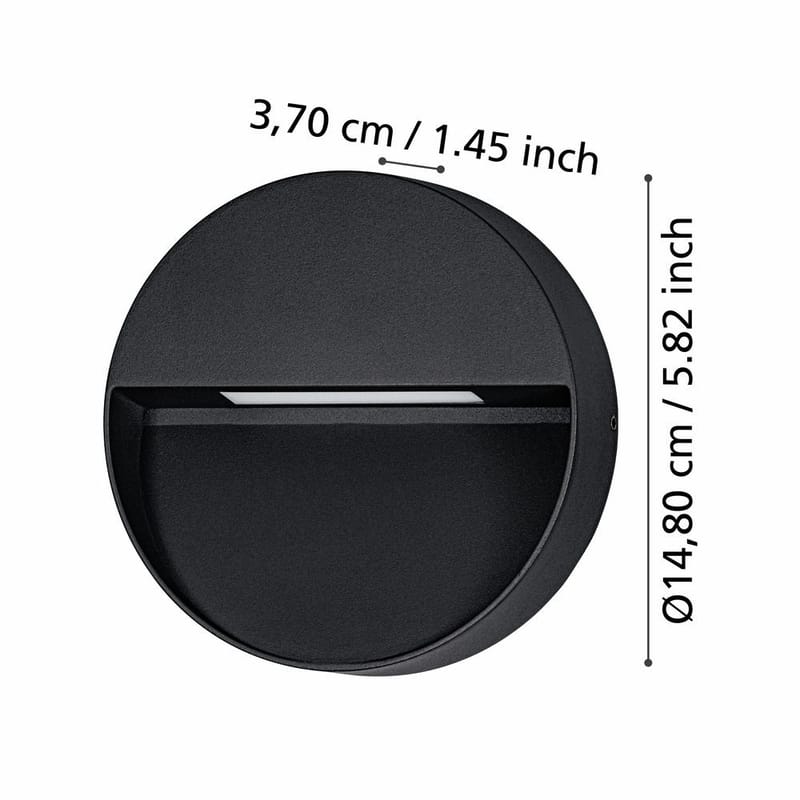 Vägglampa Utebelysning Maruggio - 15 cm - Belysning - Utelampor & utomhusbelysning - Fasadbelysning & vägglyktor