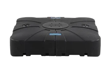 Vienna Parasollfot 84x84 cm vatten fyll för korsfot - Svart - Utemöbler & utemiljö - Övrigt utemöbler - Tillbehör utemöbler - Parasollfot