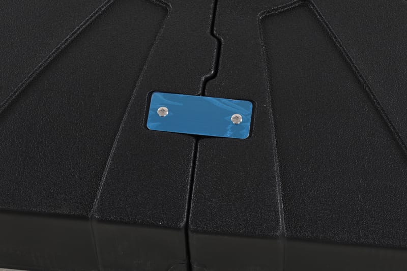 Vienna Parasollfot 84x84 cm vatten fyll för korsfot - Svart - Utemöbler & utemiljö - Övrigt utemöbler - Tillbehör utemöbler - Parasollfot