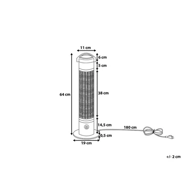 Vezuvio Infravärmare - Svart - Utemöbler & utemiljö - Balkong & altan - Altanvärme - Infravärmare
