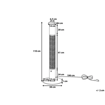 Vezuvio Infravärmare - Svart - Utemöbler & utemiljö - Balkong & altan - Altanvärme - Infravärmare
