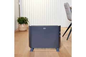 Konvektorelement Black+Decker 2000W Svart - Svart - Utemöbler & utemiljö - Balkong & altan - Altanvärme - Värmefläkt